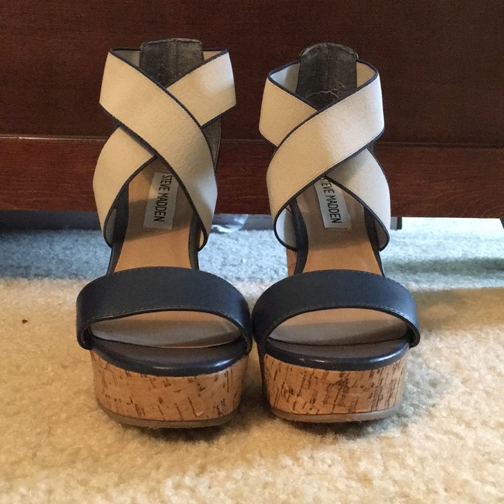 Blue Wedges - Picture 2 of 6